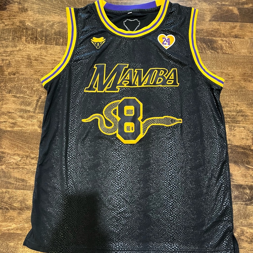 Mamba Black and Gold Men's Jersey